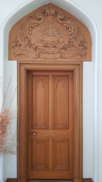 Door to Provosts robing room